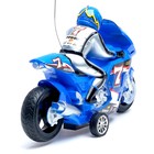 Мотоцикл радиоуправляемый «Спортбайк», цвета МИКС - Фото 3
