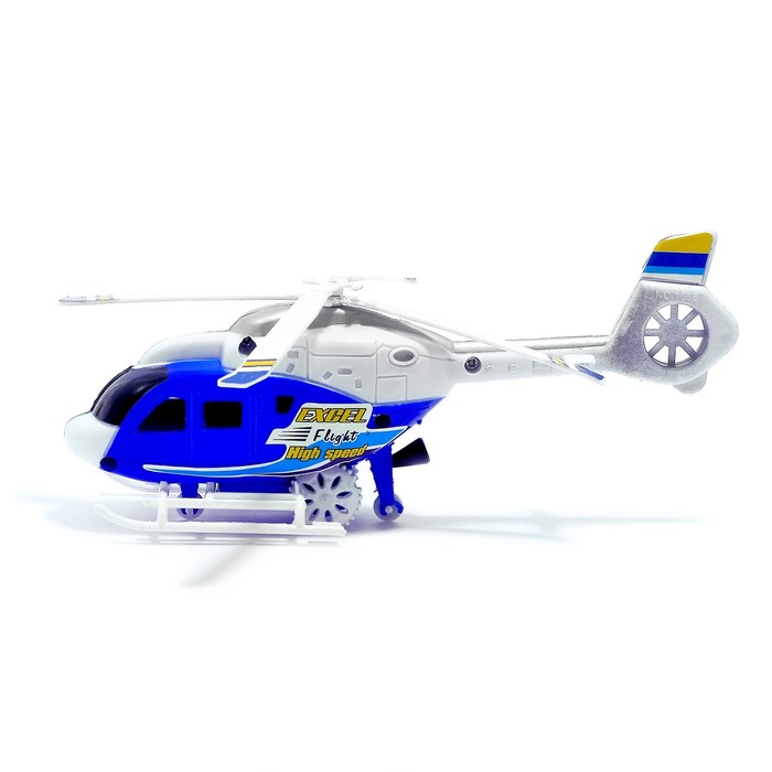 Вертолёт инерционный «Спасатель», цвета МИКС - фото 1883277815