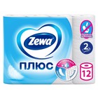 Туалетная бумага Zewa, 2 слоя, 12 рулонов - фото 10745054