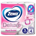 Туалетная бумага Zewa Deluxe Royal Orchid, 3 слоя, 4 рулона - Фото 1