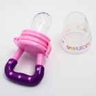 Ниблер M&B «Принцесса», с силиконовой сеточкой, розовый - Фото 3