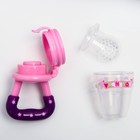 Ниблер M&B «Доченька», с силиконовой сеточкой, розовый - Фото 6