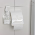 Держатель для туалетной бумаги и освежителя воздуха, цвет МИКС - фото 8933601