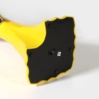 Башня пивная «Вавилон», 3 л, колба для льда, подсветка, батарейки cr 2032, пластик, жёлтая 1647419