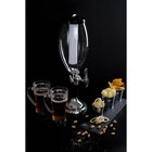 Башня пивная «Вавилон стиль», 3 л, колба для льда, подсветка, батарейки CR=2032, пластик, коричневая - Фото 8