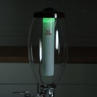 Башня пивная «Вавилон стиль», 3 л, колба для льда, подсветка, батарейки CR=2032, пластик, коричневая - Фото 13