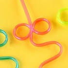 Трубочки для коктейля «Завитушка», набор 4 шт., МИКС - Фото 2