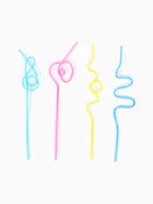 Трубочки для коктейля «Завитушка», набор 4 шт., МИКС 1652873