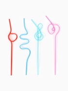 Трубочки для коктейля «Завитушка», набор 4 шт., МИКС 1652873