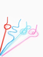 Трубочки для коктейля «Завитушка», набор 4 шт., МИКС 1652873