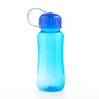 Бутылка для воды, 550 мл, 19 х 7 см, синий - Фото 1