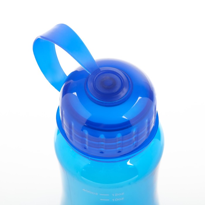 Бутылка для воды, 550 мл, 19 х 7 см, синий - фото 1884759818