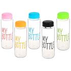 Бутылка для воды, 500 мл, My bottle, 19.5 х 6 см, микс - фото 8511897