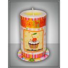 Свеча мигающая "С Днем Рождения" ароматизированная, ваниль, подарок - Фото 2