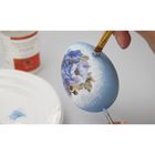 Краска акриловая Matt 100 мл ТАИР Acryl hobby Матовый 0301085 Голубой - Фото 9