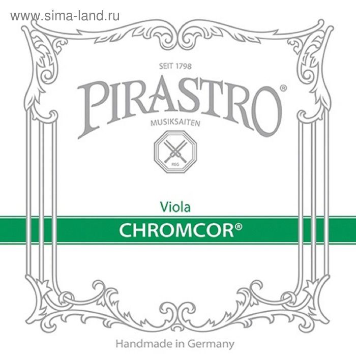 Комплект струн для альта Pirastro 329020 Chromcor Viola металл - Фото 1