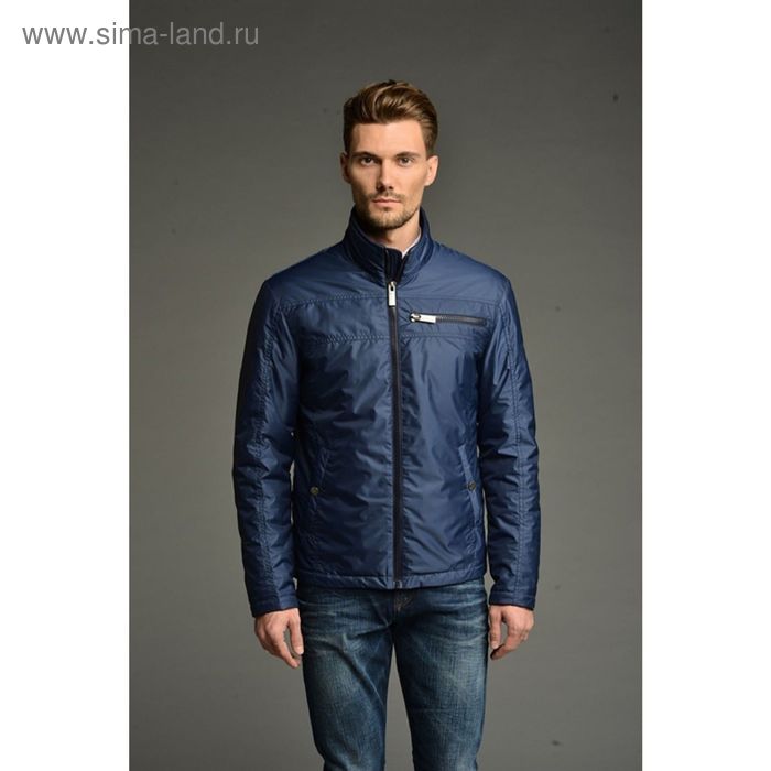 Куртка мужская, размер 46 (S, рост 176 см), цвет синий 1115-01 - Фото 1