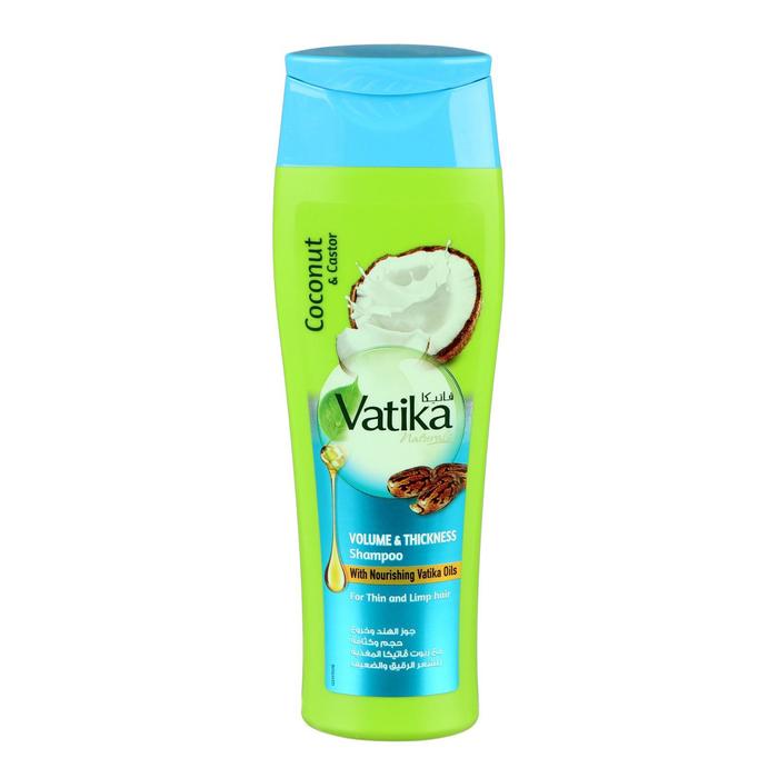 Шампунь для волос Dabur VATIKA Naturals Volume & Thickness для придания объёма, 200 мл - Фото 1