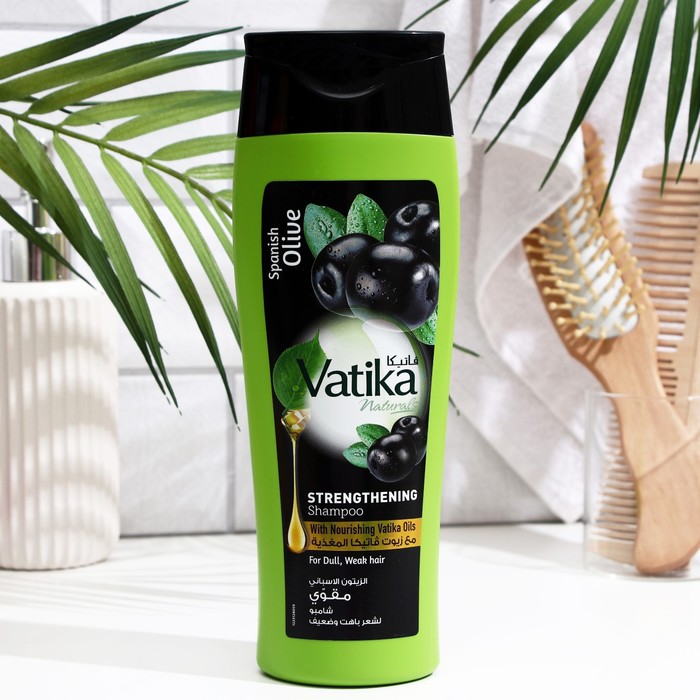 Шампунь для волос Dabur VATIKA Olive оливковый, 400 мл - Фото 1