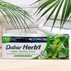 Набор Dabur Herb'l базилик: зубная паста, 150 г + зубная щётка - Фото 16