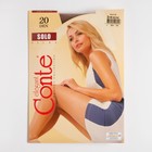 Колготки женские капроновые, CONTE ELEGANT SOLO 20 ден, цвет бронзовый (bronz), размер 4 - Фото 2