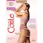 Колготки женские Conte Elegant Active Soft, 20 den, размер 4, цвет nero - Фото 4