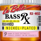 Струны для бас-гитары La Bella RX-N5D RX – Nickel, никелированные, 45-130 - фото 299629566