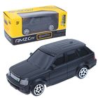 Машина металлическая Land Rover Range Rover Sport, масштаб 1:64, без механизмов, черный матовый цвет - Фото 1