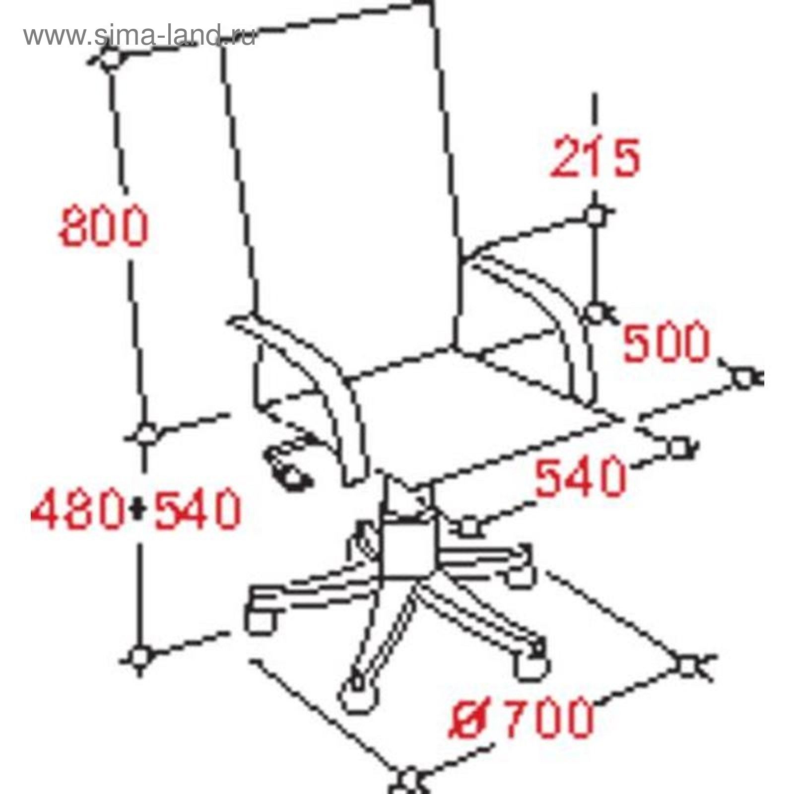 Кресло руководителя echair 518 ml