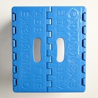 Детский табурет-подставка складной «Алфавит», цвет МИКС синий/голубой - фото 32025568