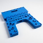 Детский табурет-подставка складной «Алфавит», цвет МИКС синий/голубой - фото 32025569