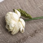 Искусственный цветок "Анемоним" белый 26 см - Фото 3