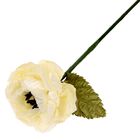 Искусственный цветок "Анемоним" белый 26 см - Фото 4