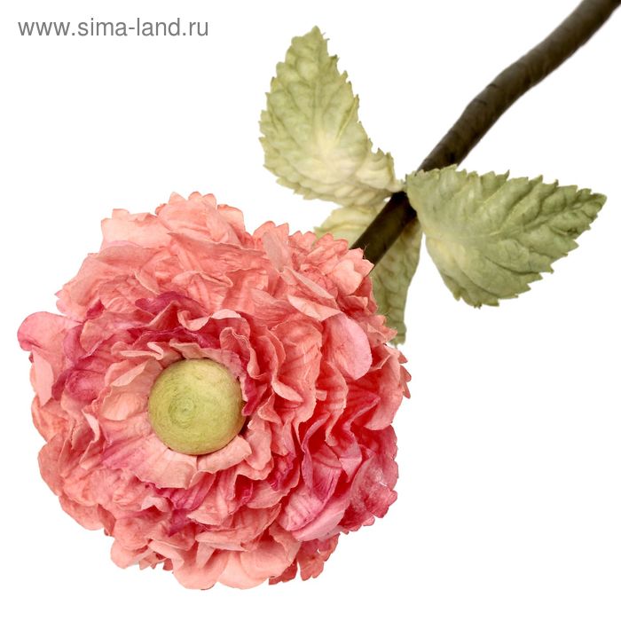 Искусственный цветок "Георгин" фрез 50 см - Фото 1