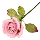 Искусственный цветок "Роза Леди" нежно-розовая 43 см - Фото 4
