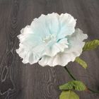 Искусственный цветок "Роза сказочная" нежно-голубая 70 см - Фото 3