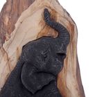Панно дерево "Слон на привале" 33х16х11 см - Фото 3
