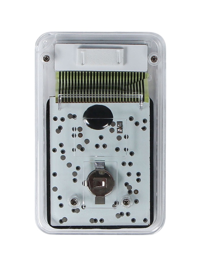 Калькулятор настольный 8-разрядный, KS-005, прозрачный корпус, чёрные кнопки - фото 51860751