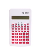 Калькулятор инженерный 10-разрядный, корпус белый, с розовыми кнопками - Фото 2