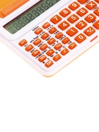 Калькулятор инженерный 10-разрядный 1006, корпус оранжевый - Фото 5