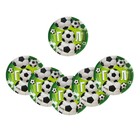 Тарелка одноразовая бумажная «Гол», 18 см - Фото 2