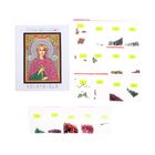 Набор для создания иконы из страз "Святая Юлия", полное заполнение - Фото 2