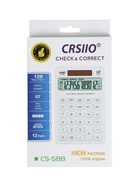 Калькулятор настольный 12-разрядный CS-588, корпус розовый - Фото 6