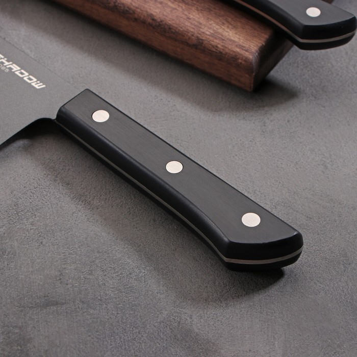 Набор ножей Samura SHADOW, 2 шт, лезвие: 12 см, 20,8 см - фото 1884759952