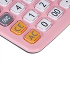 Калькулятор настольный 12-разрядный КК-2700 В, розовый - Фото 3