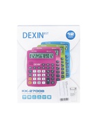 Калькулятор настольный 12-разрядный КК-2700 В, розовый - Фото 7