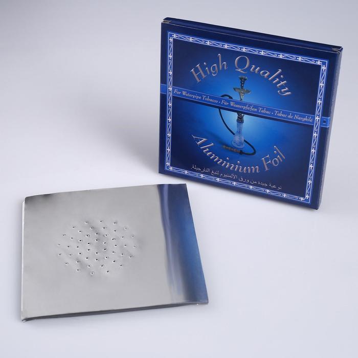 Фольга квадратная, набор из 50 листов с отверстиями, 12.5×12.5 см - Фото 1