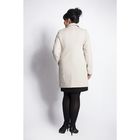 Пальто женское размер 44,  цвет бежевый 1502 - Фото 3