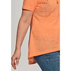 Блуза женская размер  42, цвет оранжевый 1671 - Фото 2