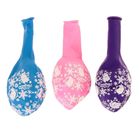 Шар воздушный "С Днем Рождения" Холодное сердце (набор 25 шт) 12 дюйм, рапорт - Фото 3